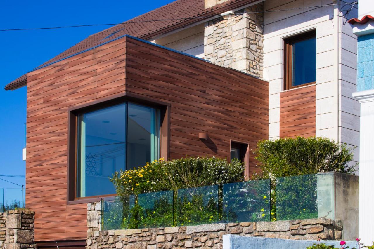 Villa CASA FEITIÑA: vistas al mar, moderna y funcional Illa de Arousa Exterior foto
