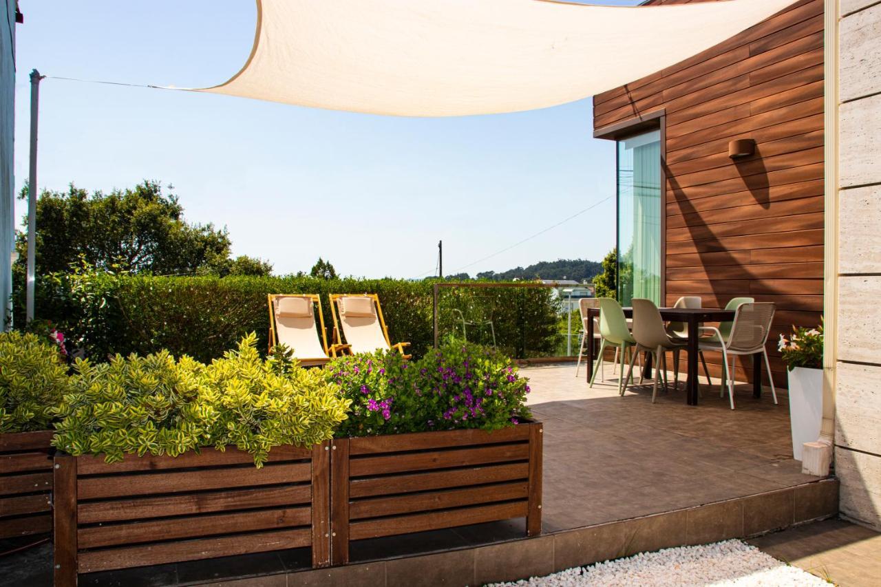Villa CASA FEITIÑA: vistas al mar, moderna y funcional Illa de Arousa Exterior foto